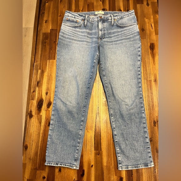 Madewell Mid-Rise Perfect Vintage Jean in Berdelle Wash size 14 NO663 - Picture 6 of 15